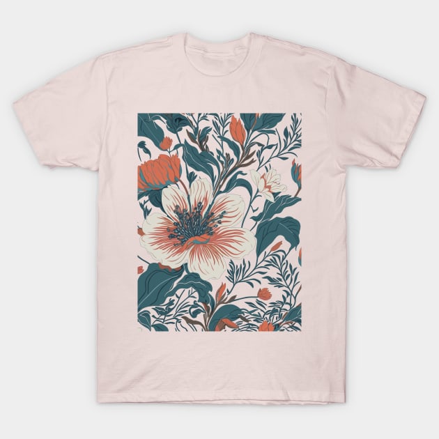 Petals in Harmony: Nature's Melody T-Shirt by ImaginaryInk